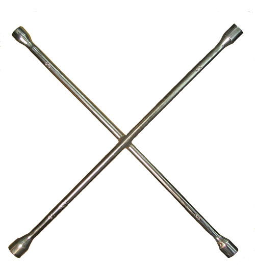 Excalibur LW433 20 Inch Cross Lug Wrench (17 mm, 3/4 Inch, 13/16 Inch, 7/8 Inch)